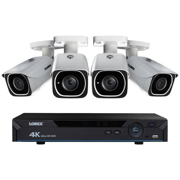 8-Channel 4K HD 2TB NVR with Four 4K Bullet Security Cameras-Surveillance Systems-JadeMoghul Inc.