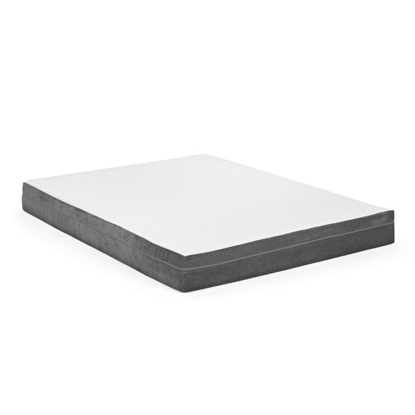 8 inch Quilted Full Size Foam Mattress with Spring Coil Support The Urban Port Titanium Series