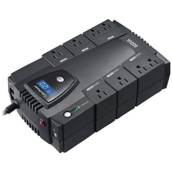 8-Outlet Intelligent LCD UPS System-Power Protection & Management-JadeMoghul Inc.