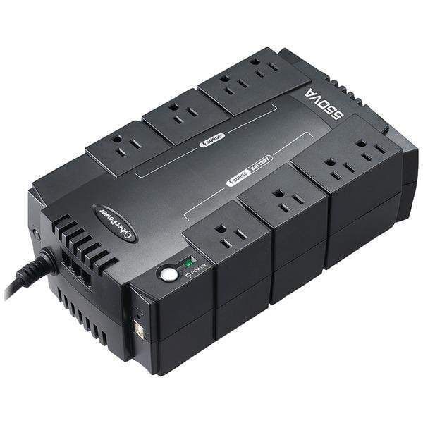 8-Outlet Standby UPS System ($100,000 connected equipment guarantee)-Power Protection & Management-JadeMoghul Inc.