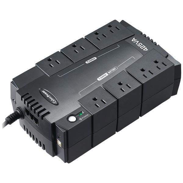 8-Outlet Standby UPS System ($75,000 connected equipment guarantee)-Power Protection & Management-JadeMoghul Inc.