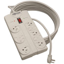 8-Outlet Surge Protector (25ft Cord)-Surge Protectors-JadeMoghul Inc.