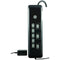 8-Outlet Surge Protector with USB Tether, 4ft Cord-Surge Protectors-JadeMoghul Inc.