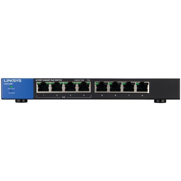 8-Port Desktop Gigabit PoE Switch-Ethernet Switches-JadeMoghul Inc.