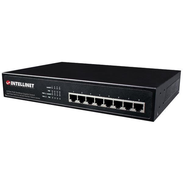 8-Port PoE+ Gigabit Ethernet Switch-Ethernet Switches-JadeMoghul Inc.