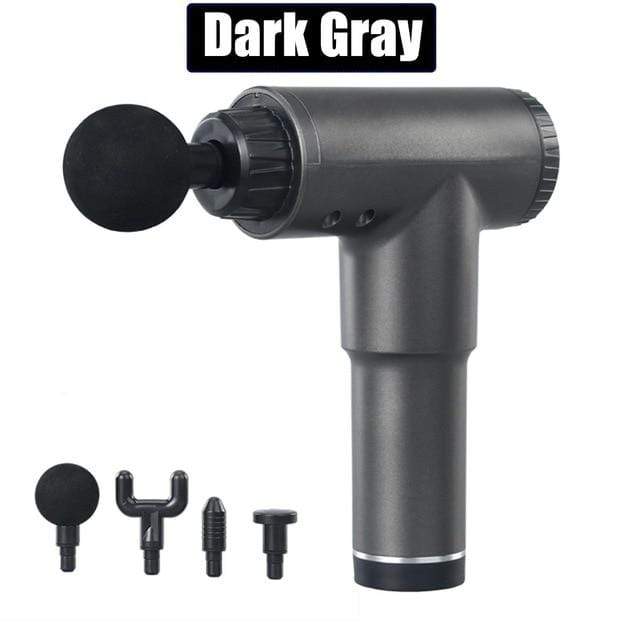 8000r/min Therapy Massage Gun 32 Gears Muscle Massager Pain Sport Massage Machine Relax Body Slimming Relief With 4 Heads AExp