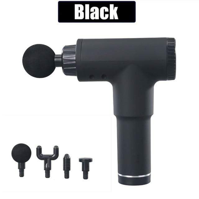 8000r/min Therapy Massage Gun 32 Gears Muscle Massager Pain Sport Massage Machine Relax Body Slimming Relief With 4 Heads AExp