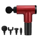 8000r/min Therapy Massage Guns 6 Gears Muscle Massager Pain Sport Massage Machine Relax Body Slimming Relief With 4 Heads AExp