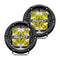 RIGID Industries 360-Series 4" LED Off-Road Spot Beam w/White Backlight - Black Housing [36113]