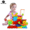 81 Pieces Electric Magic Gears Building Blocks Kits Plastic Funny Bricks Educational Toys For Children Kids Toy Christmas Gifts-Gear Building Blocks-JadeMoghul Inc.