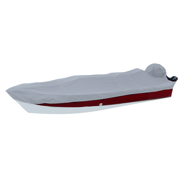 Carver Performance Poly-Guard Styled-to-Fit Boat Cover f/15.5 V-Hull Side Console Fishing Boats - Grey [72215P-10]