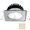 i2Systems Apeiron PRO A506 - 6W Spring Mount Light - Square/Round - Warm White - Brushed Nickel Finish [A506-42CBBR]