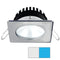 i2Systems Apeiron PRO A506 - 6W Spring Mount Light - Square/Round - Cool White  Blue - Brushed Nickel Finish [A506-42AAG-E]
