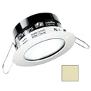 i2Systems Apeiron PRO A503 - 3W Spring Mount Light - Round - Warm White - White Finish [A503-31CBBR]