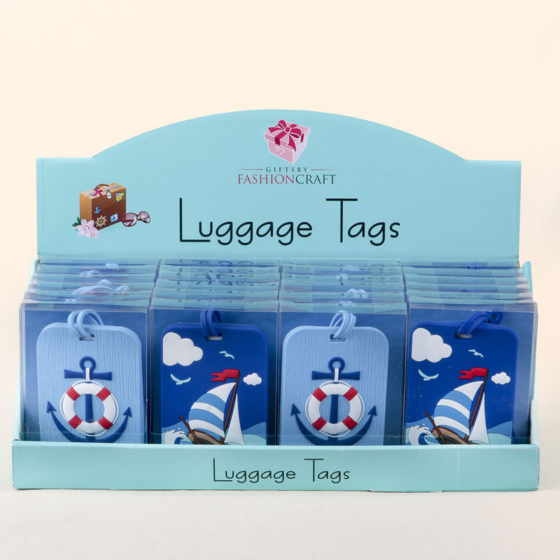 Luggage Tags - Nautical Cute Luggage Tags - Wedding Favors