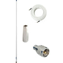 Glomex 4 Glomeasy VHF Antenna 3dB w/FME Termination, 6M Coaxial Cable, RA300 Adapter  PL259 Connector [RA300PBKIT]
