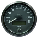 VDO SingleViu 80mm (3-1/8") Speedometer - 90MPH [A2C3832900030]