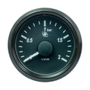 VDO SingleViu 52mm (2-1/16") Turbo Pressure Gauge - 60 PSI - 0-180 Ohm [A2C3833470030]