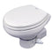 Dometic MasterFlush 7160 White Electric Macerating Toilet w/Orbit Base - 24V - Raw Water [9108832318]