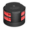 Lopolight Series 200-014 - Double Stacked Navigation Light - 2NM - Horizontal Mount - Red - Black Housing [200-014G2ST-B]