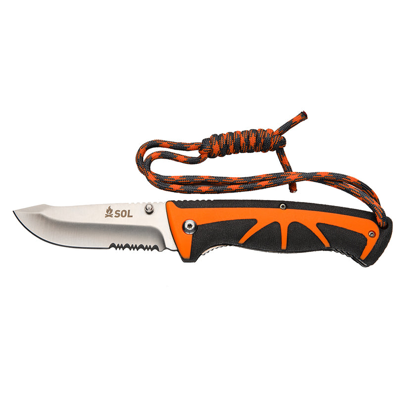 S.O.L. Survive Outdoors Longer Stoke Folding Knife [0140-1022]