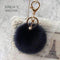 8cm Fluffy Keychain Fur Pom Pom Key Chain Faux Rabbit Hair Trinket For Bag Car Fur Ball Key Ring Golden Chaveiro llaveros-style13-JadeMoghul Inc.