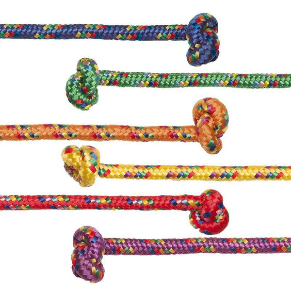 8FT ASST BRAIDED NYLON 6/SET JUMP-Toys & Games-JadeMoghul Inc.