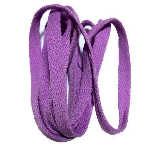 8mm Wide of Flat Shoelaces Shoe Laces for Sneakers Sport Shoes 24 Colors 80cm / 100cm / 120cm / 140cm / 160cm-No 10 violet-100cm-JadeMoghul Inc.