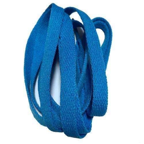 8mm Wide of Flat Shoelaces Shoe Laces for Sneakers Sport Shoes 24 Colors 80cm / 100cm / 120cm / 140cm / 160cm-No 16 sky blue-100cm-JadeMoghul Inc.