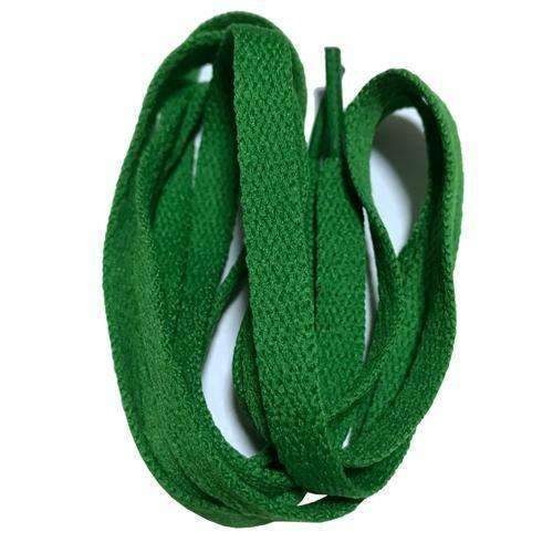 8mm Wide of Flat Shoelaces Shoe Laces for Sneakers Sport Shoes 24 Colors 80cm / 100cm / 120cm / 140cm / 160cm-No 19 green-100cm-JadeMoghul Inc.
