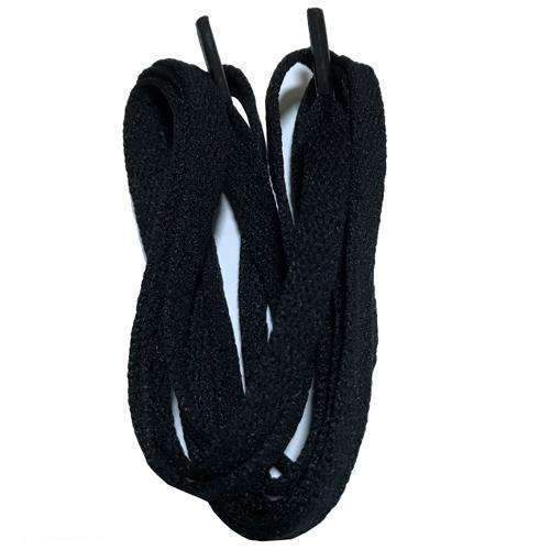8mm Wide of Flat Shoelaces Shoe Laces for Sneakers Sport Shoes 24 Colors 80cm / 100cm / 120cm / 140cm / 160cm-No 2 black-100cm-JadeMoghul Inc.