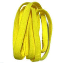 8mm Wide of Flat Shoelaces Shoe Laces for Sneakers Sport Shoes 24 Colors 80cm / 100cm / 120cm / 140cm / 160cm-No 5 yellow-100cm-JadeMoghul Inc.