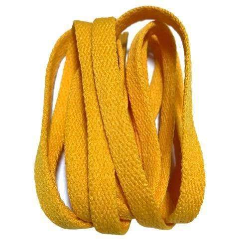 8mm Wide of Flat Shoelaces Shoe Laces for Sneakers Sport Shoes 24 Colors 80cm / 100cm / 120cm / 140cm / 160cm-No 7 mango-100cm-JadeMoghul Inc.