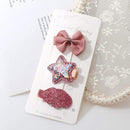 8Pcs hair clip set Girl Cute Hair bands Hair Accessories Bow Flower animal headwear Hairpins cartoon hair band Hairpin Headdress AExp