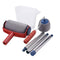 8pcs/set Multifunctional DIY Paint Roller Brush Tools Set Household Use Wall Decorative Handle Flocked Edger Tool Painting Brus JadeMoghul Inc. 