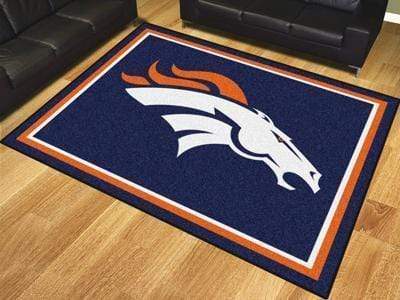 8x10 Rug 8x10 Rug NFL Denver Broncos 8'x10' Plush Rug FANMATS