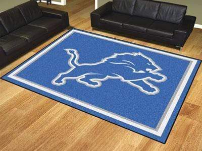 8x10 Rug 8x10 Rug NFL Detroit Lions 8'x10' Plush Rug FANMATS