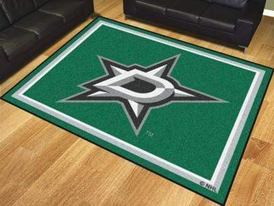 8x10 Rug 8x10 Rug NHL Dallas Stars 8'x10' Plush Rug FANMATS