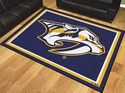 8x10 Rug 8x10 Rug NHL Nashville Predators 8'x10' Plush Rug FANMATS