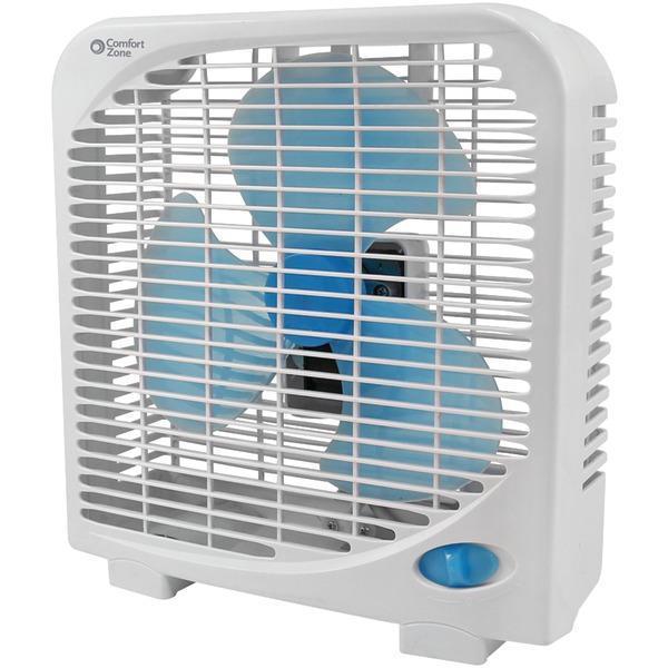 9", 2-Speed Portable Box Fan-Home Appliance-JadeMoghul Inc.