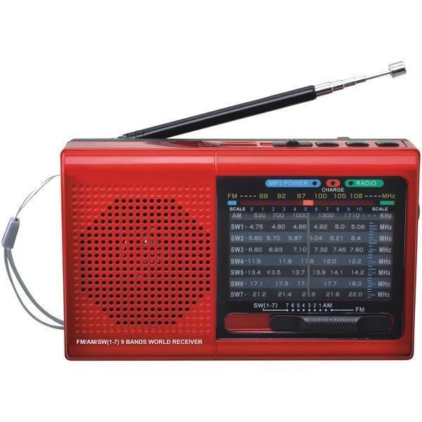 9-Band Bluetooth(R) Radio-Radios, Scanners & Accessories-JadeMoghul Inc.