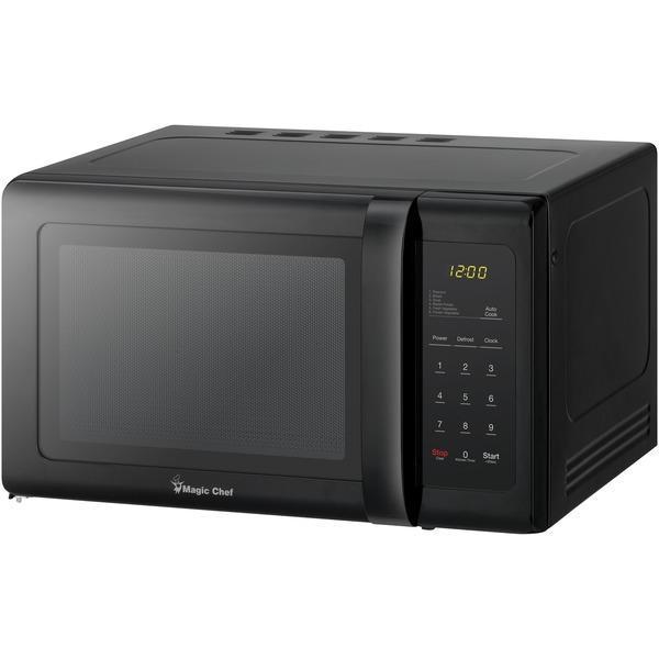 .9 Cubic-ft Countertop Microwave (Black)-Small Appliances & Accessories-JadeMoghul Inc.