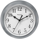 9" Decorative Wall Clock (Gray)-Household Equipment & Accessories-JadeMoghul Inc.