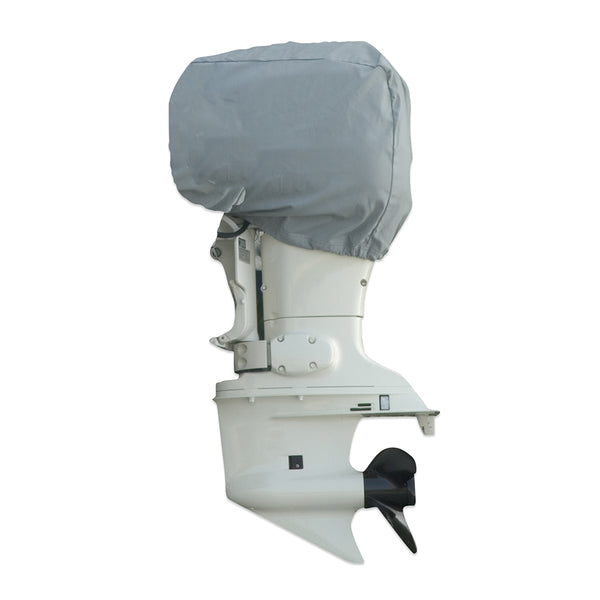 Carver Poly-Flex II 40-70 HP Universal Motor Cover - 25"L x 18"H x 15"W - Grey [70002F-10]