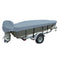 Carver Poly-Flex II Narrow Series Styled-to-Fit Boat Cover f/12.5 V-Hull Fishing Boats - Grey [70122F-10]