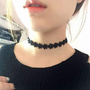 90's Inspired Gothic Lolita Punk Choker Necklace Black Velvet Suede Steampunk Torques Jewelry Statement Colar Christmas Gift-N715-JadeMoghul Inc.