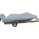 Carver Sun-DURA Styled-to-Fit Boat Cover f/17.5 Wide Style Bass Boats - Grey [77217S-11]