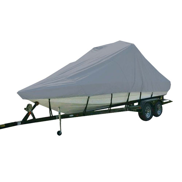 Carver Sun-DURA Specialty Boat Cover f/22.5 Inboard Tournament Ski Boats w/Tower  Swim Platform - Grey [81122S-11]