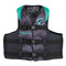 Full Throttle Adult Nylon Life Jacket - S/M - Aqua/Black [112200-505-030-22]