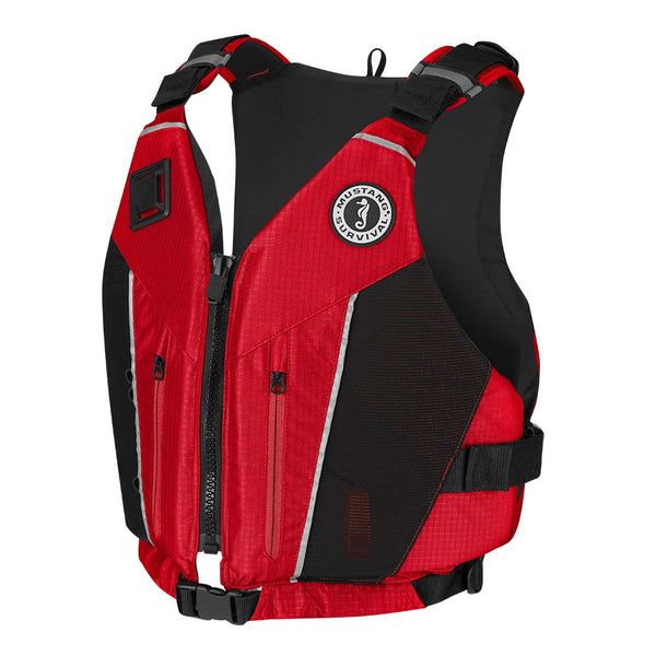 Mustang Java Foam Vest - Red/Black - Medium/Large [MV7113-123-M/L-216]